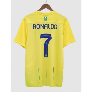 Al-Nassr Cristiano Ronaldo #7 Koszulka Podstawowych 2023-24 Krótki Rękaw